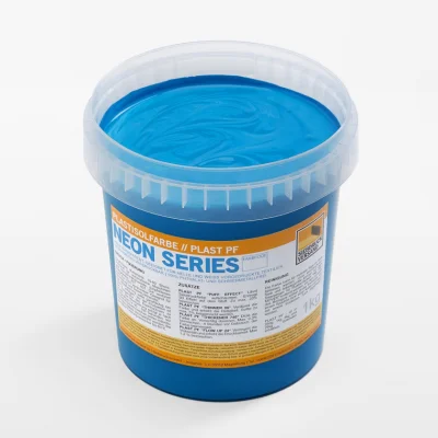 Plastizolová farba fluorescenčná [neónovo modrá]