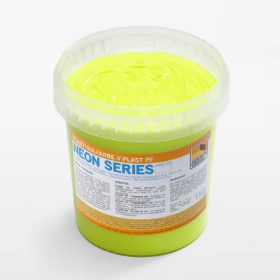 Plastisolová farba fluorescenčná [neónovo žltá]