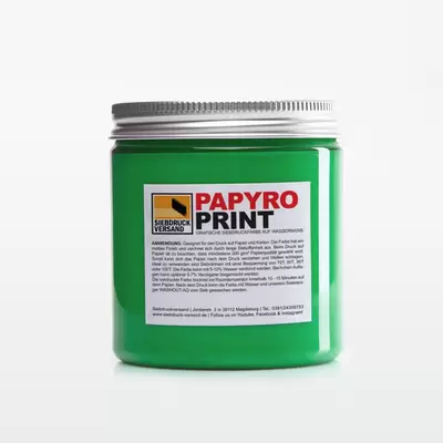 Farba na papier a kartón [zelená]